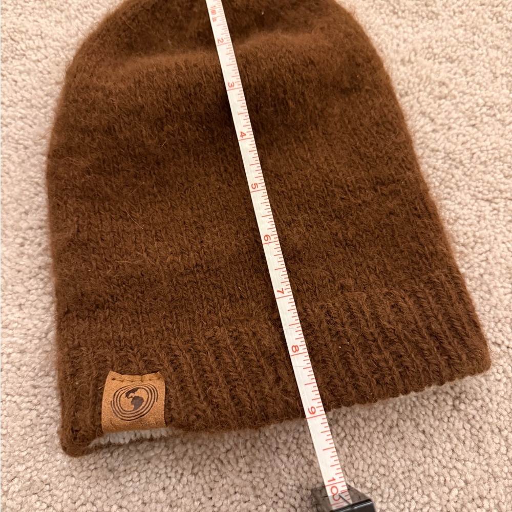 Cozy Brown Knit Beanie